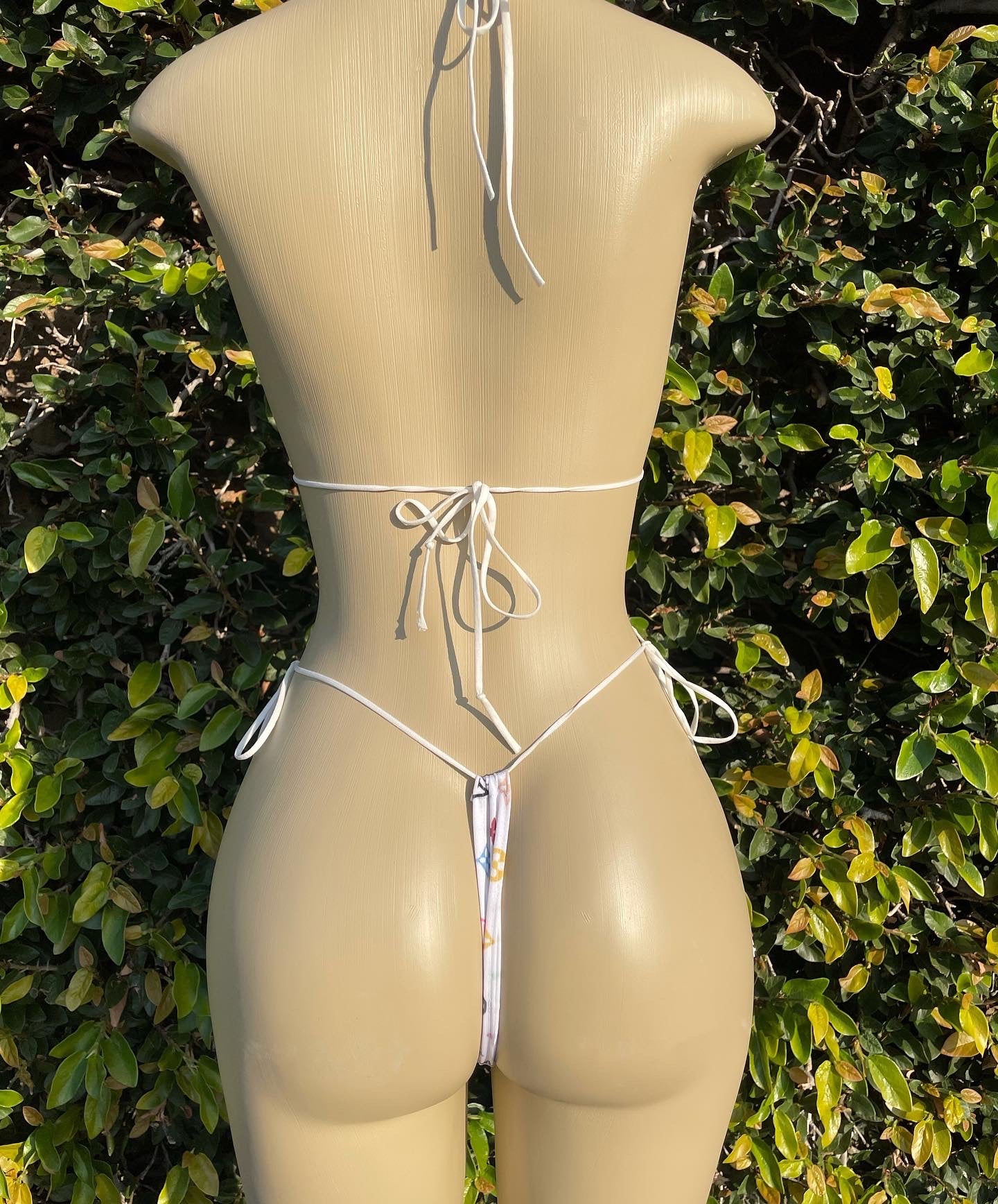 Love bikini with crystals