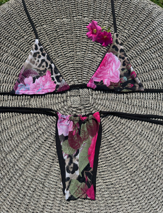 Pink Safari bikini (bikini only)