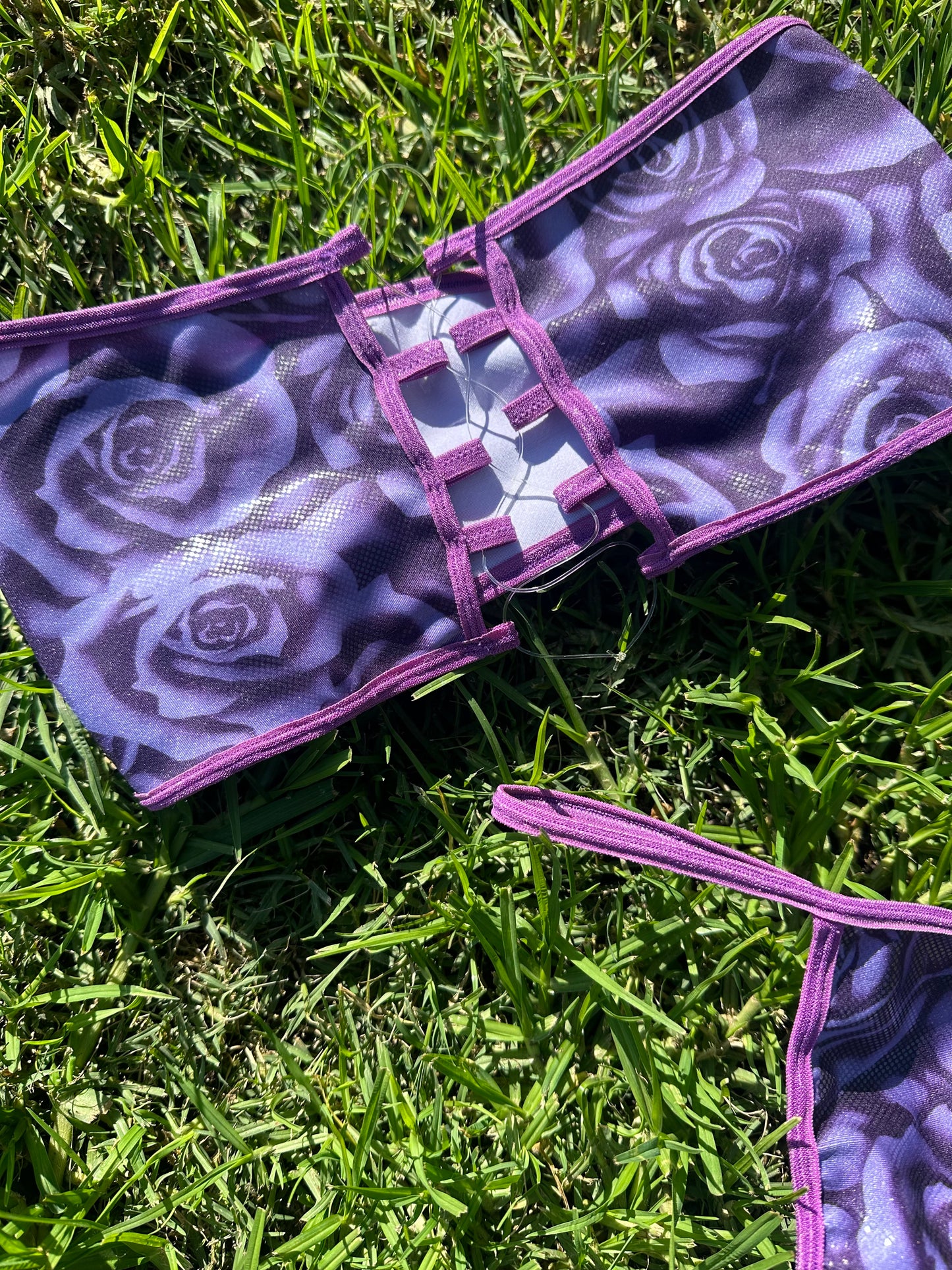 Purple rose set