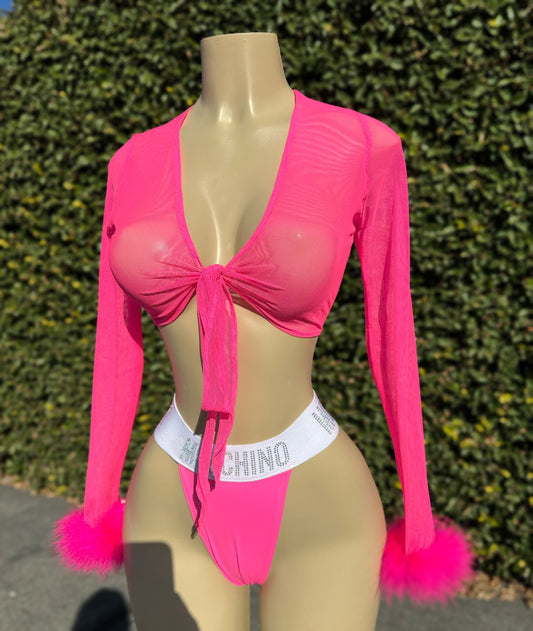 Pink romance set