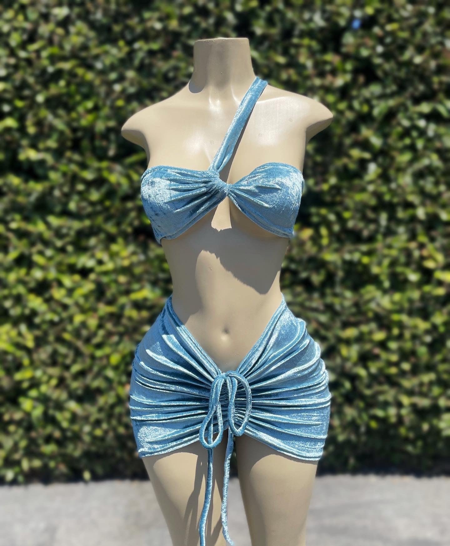 Aquamarine three piece set