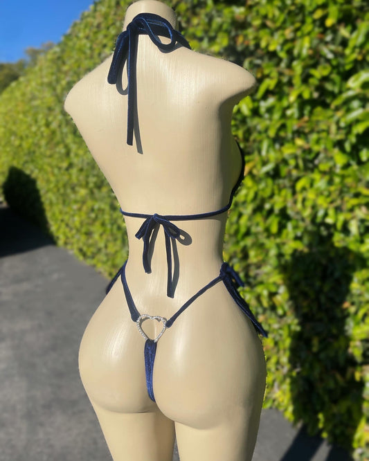 Royalty heart bikini